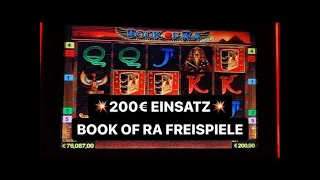 BOOK OF RA AUF 200€ DREHUNGEN Freispiele 💥 CASINO Spielothek Spielhalle zocken Novoline Spielothek