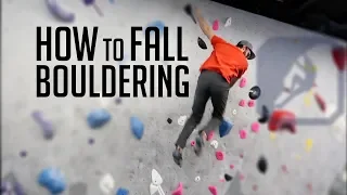 How to Fall Bouldering! VLOG!