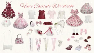 How to Hime Lolita | Exploring an old substyle in a digital capsule wardrobe