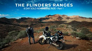 8 Day Solo Adventure Ride in the Flinders Ranges - South Australia - Part1 (Skytrek)