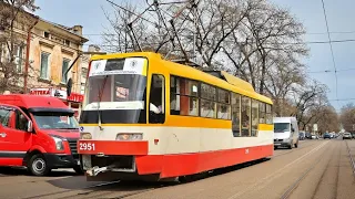 T3 КВП ОД "Kashtan" 2951 аркадия маршрут 5 одесса