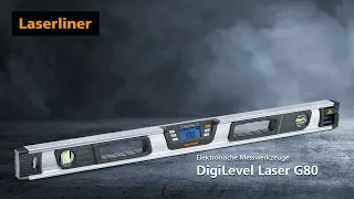 Elektronische Messwerkzeuge - Laserliner - DigiLevel Laser G80 - 081.257A