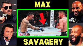 "How Max Holloway FLATLINED Justin Gaethje" (Step by Step)