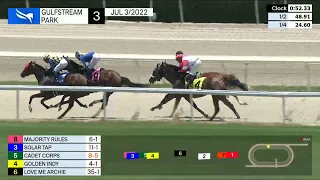 Gulfstream Park July 3, 2022 Race 3