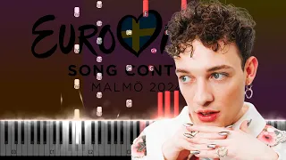 Nemo - The Code | Switzerland🇨🇭| Eurovision 2024 Piano Tutorial