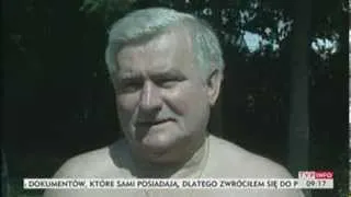 Poczucie humoru Lecha Wałęsy (TVP Info, 29.09.2013)