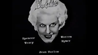 Goldie (1931) Jean Harlow Spencer Tracy Warren Hymer Lina Basquette Rare Pre-Code Romantic Comedy