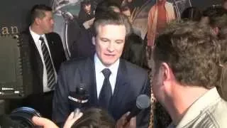 Could Colin Firth ever take Liam Neeson in a fight? - Firth with Brad Blanks