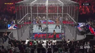 W2K24 - Hell in a Cell Tag Team/Iron man  - The Tribal Bloodline vs. The Bloodline Part 2