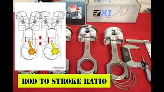 Rod to Stroke ratio explained plus recommendations