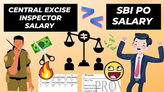 SSC CGL/SBI PO Latest Salary Slip 2022 | SSC CGL Salary Vs SBI PO Salary | Banker Couple