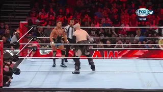 Chad Gable Vs Erik - WWE Raw 12/06/2023 (En Español)