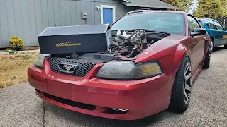 Mustang Twin Turbo: MaxpeedingRods coilover install and test drive