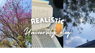 Realistic Uni diaries ☁🦢🤍life of an average university student ☁🤓