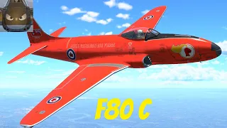 War Thunder SIM - F80 C - First Flight