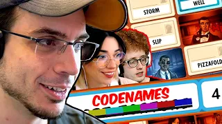 THE FIRST CLUE DEMONETIZES THE VIDEO! (Codenames w/ Friends)