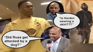 Charles Barkley Roasting Star Players Outfits (ft. Russell Westbrook and James Harden)