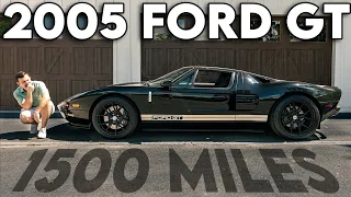 1500 MILE 2005 Ford GT Full REVIEW! The Great, The Good, And The Quirks!