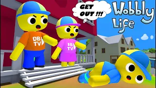 WE KICKED WOOLLYBEAR OUT OF THE HOUSE IN WOBBLY LIFE MOVIE