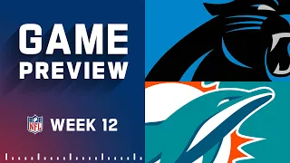 Carolina Panthers vs. Miami Dolphins | Week 12 NFL Game Preview