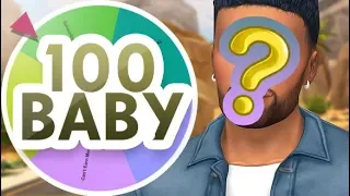 PICK MY SIMS BABY DADDY! 👨❓ | THE SIMS 4 // MYSTERY WHEEL 100 BABY CHALLENGE — 11