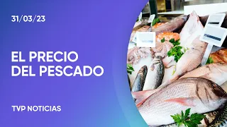 Semana Santa: el precio del pescado