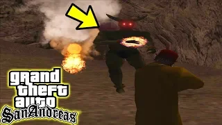 شاهد مكان وجود هذا الشيطان المرعب في جي تي اي سان اندرياس GTA SAN MOD Monster