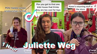 *1 HOUR* Funny Juliette Weg Tiktok Videos 2022 | Best Juliette Weg TikToks