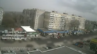 Timelapse 27-03-2022 - Новомосковск, Украина