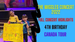 The Wiggles Concert 2022 | 4th Birthday | Full Concert Highlights | Canada Tour