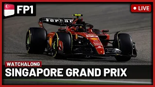 F1 Live - Singapore GP Free Practice 1 Watchalong | Live timings + Commentary