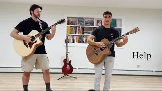 Help (The Beatles Cover) | Evan & James