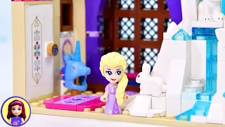A bedroom for Elsa - Custom Lego build DIY