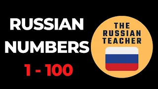 Learn Russian Online I Russian Numbers from 1 to 100 I Counting in Russian from 1 to 100