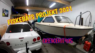 Crescent 495 HT - Fiskebåts projekt 2021 Del 1