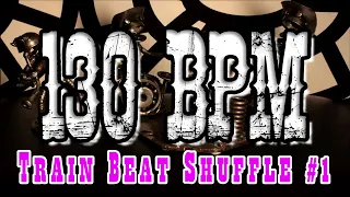 130 BPM - Train beat shuffle #1 - 4/4 Drum Beat - Drum Track