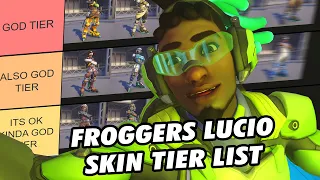 The ULTIMATE Lucio skin tier list!