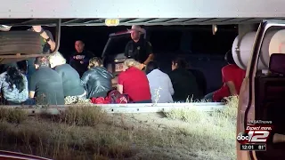 Tractor-trailer carrying more than 80 immigrants stopped in South Texas