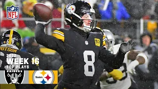 HIGHLIGHTS: Steelers Top Plays from Week 16 win over Raiders | Pittsburgh Steelers