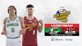 NCAA Season 99 | Perpetual vs Benilde (Men's Basketball)| LIVESTREAM - Replay