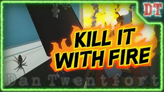 Я сжёг дом, пытаясь убить паука! ► Полная версия Kill It With Fire прохождение ● Геймплей KiwF игры