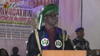 Governor Seyi Makinde Attends LAUTECH's 14th Combined Special Convocation Ceremonies 23/04/2022