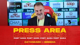 PRESS AREA | PLAY-OFF | VIVARINI NEL DOPO GARA DI CATANZARO - BRESCIA 🎙