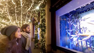 Holiday Window Wonderland in New York, made by Google
