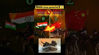 😱Indian army vs Chinese army ? #indian #indianarmy #shorts