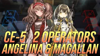 Arknights(アークナイツ)- 2 Supporters CE5 Clear (Magallan and Angelina)