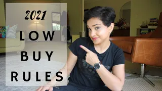 8 RULES TO LOW BUY year: a MINIMALIST perspective