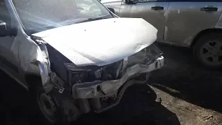 Лобовой удар Лада Ларгус. auto body repair