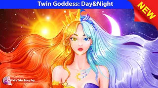 Twin Goddess Day & Night ☀️🌛 Bedtime Stories - English Fairy Tales 🌛 Fairy Tales Every Day