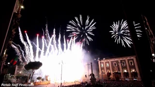 Festa Sant'Agata 2017 e Grandioso Spettacolo Piromusicale della Ditta Vaccalluzzo